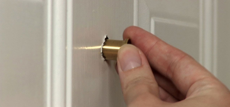 peephole door repair in McFarland